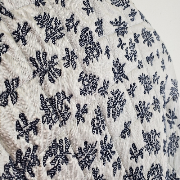 Free People Ditsy denim jacket XS/S RARE C1 - Picture 9 of 15